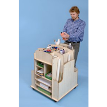 Mobile Art Storage Trolley