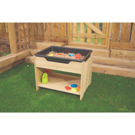 Early Years Wooden Outdoor Low-Level Discovery Unit