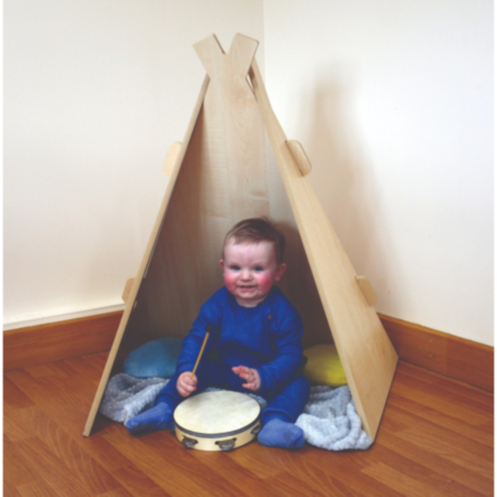 Early Years Under 2s Wooden Play Teepee