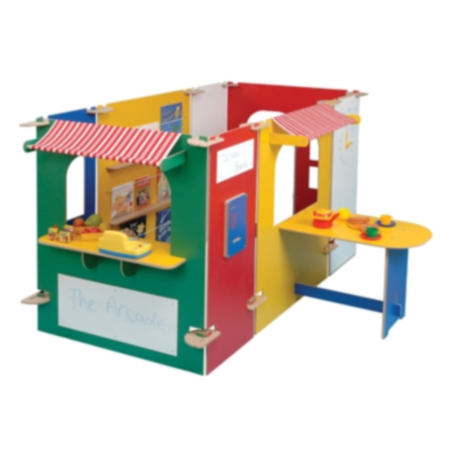 Arcade Role Play Pretend Play Panel Set - Multi Coloured