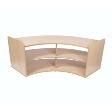 Early Years Solway Low Curved Shelf Unit