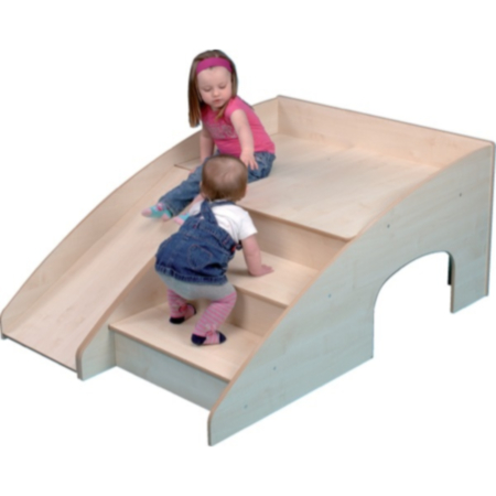 Indoor Slide &#039;n&#039; Hide Play Tunnel, Maple