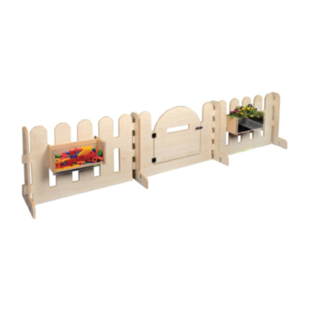 Nursery Play Fence Room Divider &amp; Gate Set 