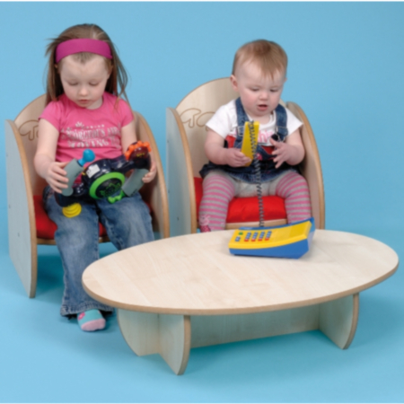 Mini Range Children&#039;s Nursery Chairs - Set of 2