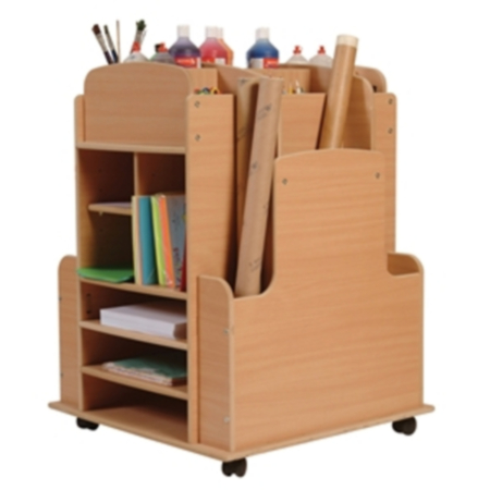 Mobile Art Storage Trolley