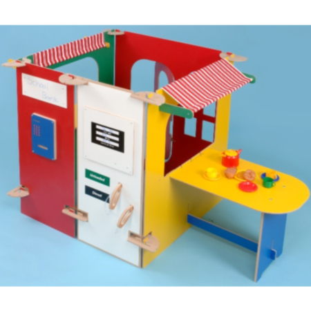 Role Play One Stop Shop Play Panels Multi Coloured