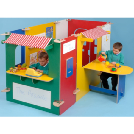 Arcade Role Play Pretend Play Panel Set - Multi Coloured