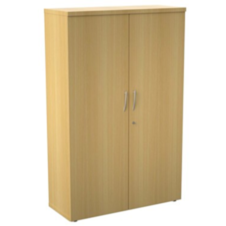 Regent Tall Office Cupboard - 1560mm - Nova Oak