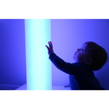 Early Years 2M Interactive Passive Sensory Chroma Tube with Dice Control - 150mm Diameter