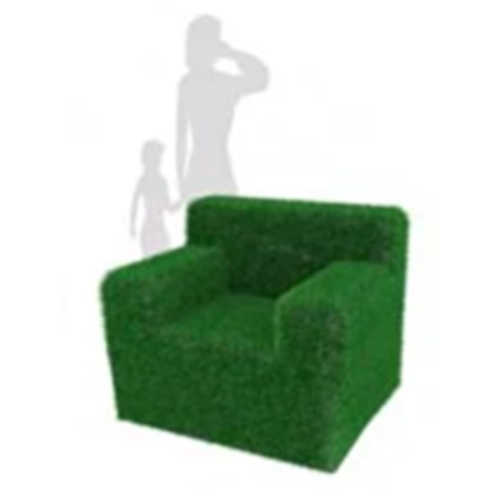 Timotay Outdoor Playground Sensory Grass Armchair