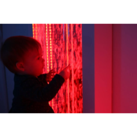 Early Years Sensory Interactive Colour Changing Bubble Wall with Dice Control