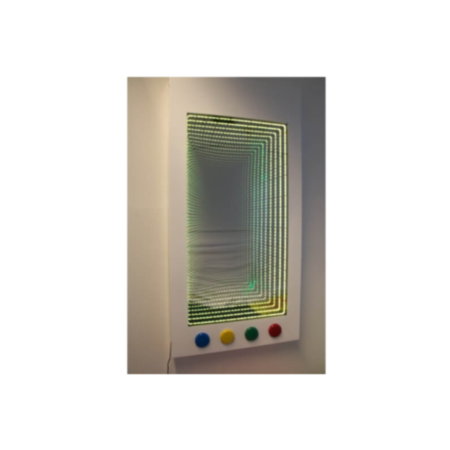 Early Years Sensory Interactive Colour Changing Infinity Panels with Build in Buttons- 1200mm