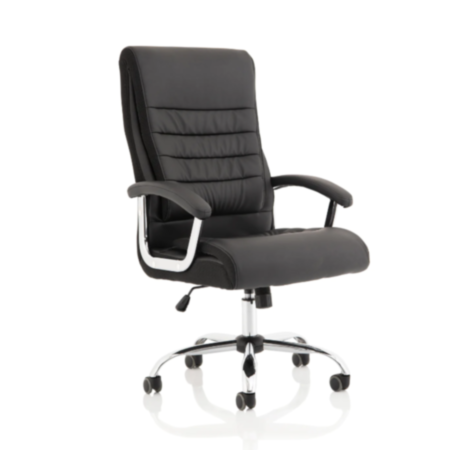 Dallas High Back Black Faux Leather Executive Office Chair
