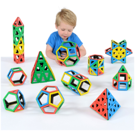 Magnetic Polydron School Set