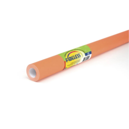 FadelessÂ® Extra Wide Display Paper Roll - 1218mm x 15m - Orange