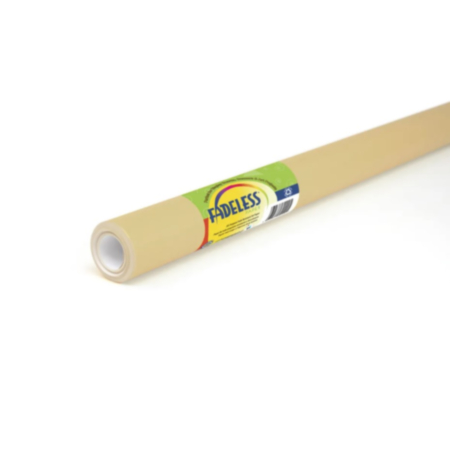 FadelessÂ® Extra Wide Display Paper Roll - 1218mm x 15m - Tan