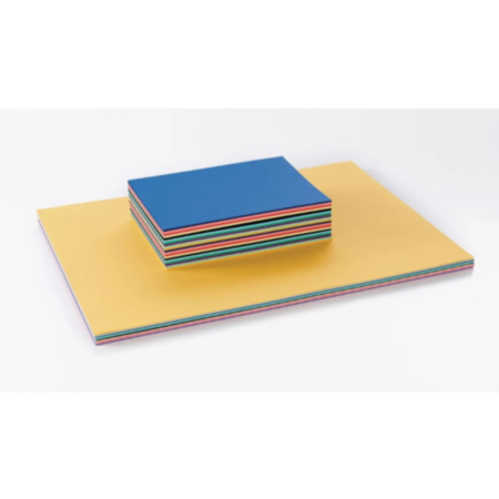 High Quality Recycled Card A4 380 micron Assorted - Pack of 200
