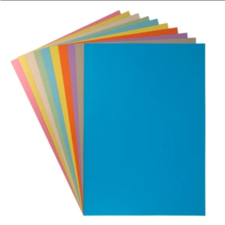 Classmates Budget Assorted Coloured Card, A4 - Pack of 200 Sheets