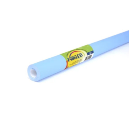 FadelessÂ® Extra Wide Display Paper Roll - 1218mm x 15m - Bright Blue