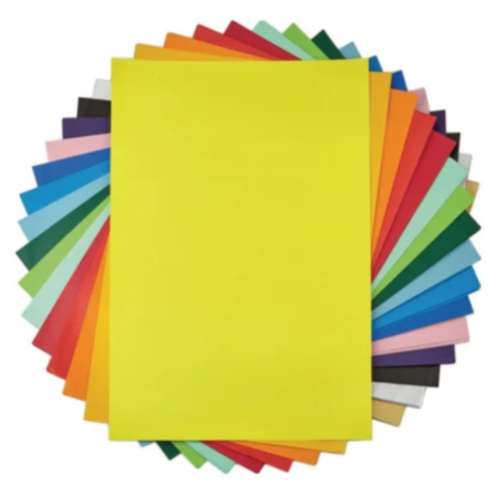 Classmates Poster Paper Sheets 510mm x 760mm - Yellow - Pack of 25