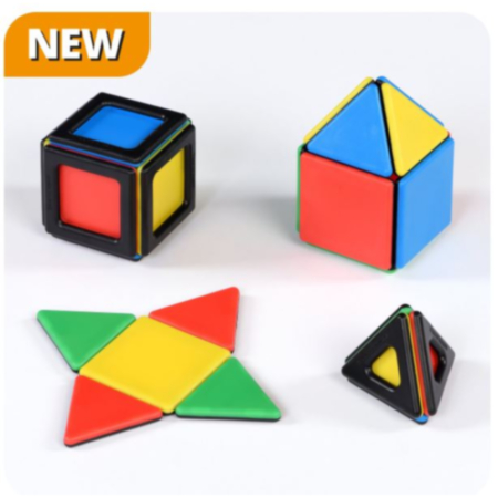 Solid Magnetic Polydron Starter Set