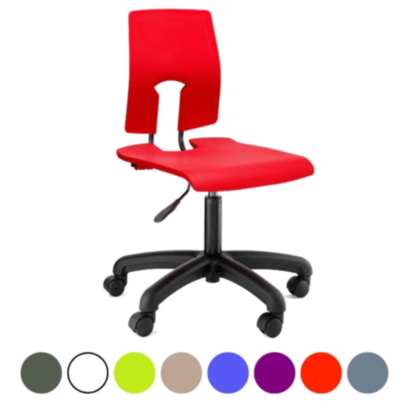 Hille SE Swivel Plastic Classroom Chair