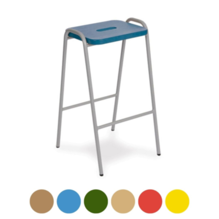 Hille MDF Classroom Flat Top Stool 