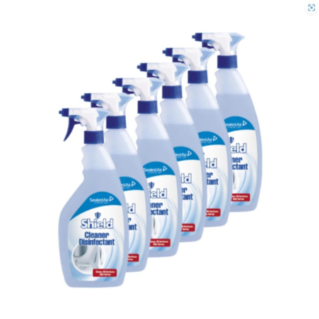 Shield Cleaner Disinf Spray 6x750ml