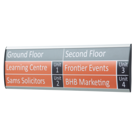 ShowPoint wall sign system - 68mm