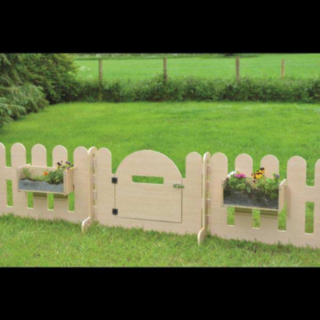 Leave Me Outdoors Children&#039;s Play Fence Panel &amp; Gate Set