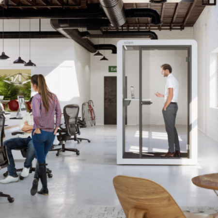 Silen Acoustic Hub For 1 Person with Workstation