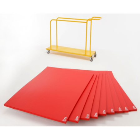 Gym Time Indoor Physical Education Mat Set for Schools
