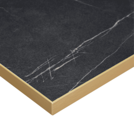 Omega Marble Effect Square Cafe Bistro Table Top 