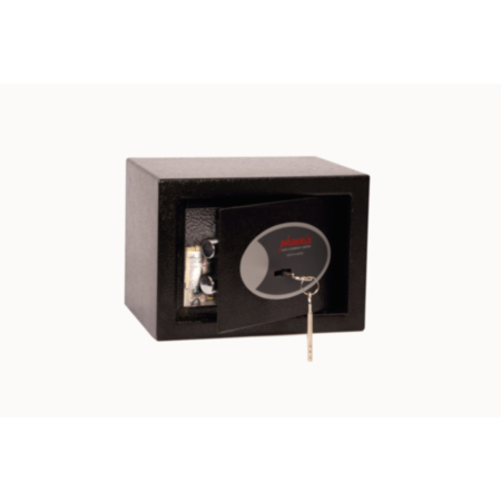 Phoenix Compact Home Office SS0721K Black Security Safe with Key Lock