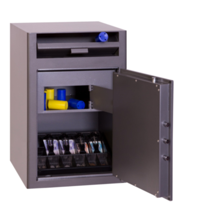 Phoenix Cash Deposit SS0998KD Size 3 Security Safe with Key Lock