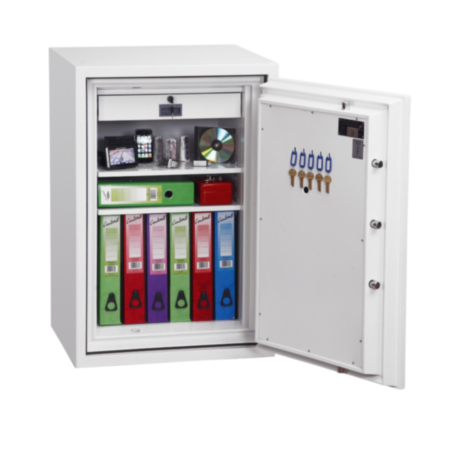 Phoenix Fire Fox SS1621K Size 1 Fire &amp; S2 Security Safe with Key Lock