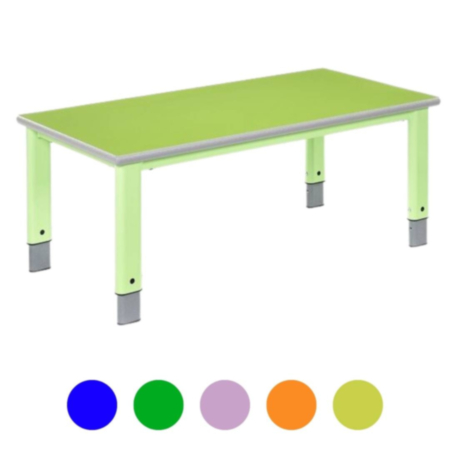 Metalliform Start Right Height Adjustable Rectangular Classroom Table