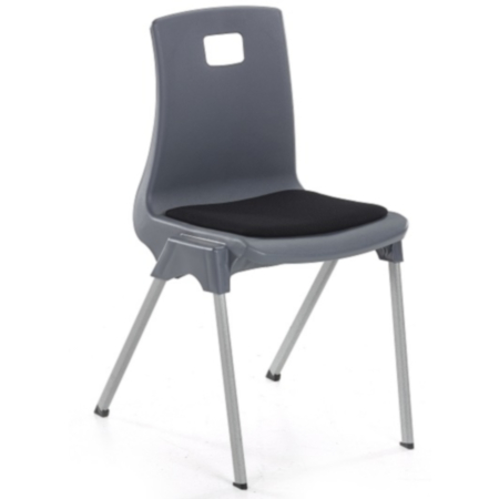 Metalliform ST Classroom Chair With Seat Pad