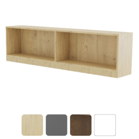 Stanford Student Accommodation Wooden Shelving Unit