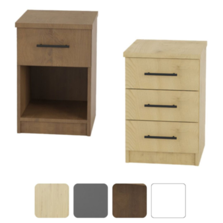 Stanford Student Accommodation Wooden Bedside Table
