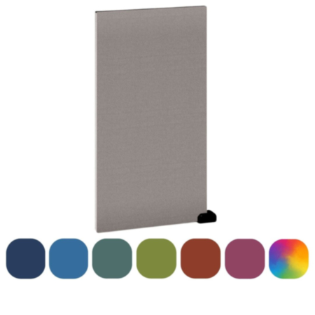 Priva Floor Standing Screen Straight Modular W800 x H1500 x D60mm
