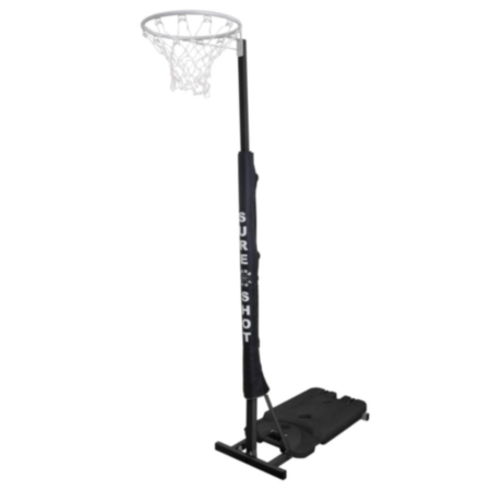 Sure Shot Primary School Netball Goal - Black