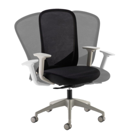 Sway Mesh Adjustable Ergonomic Office Chair- Black