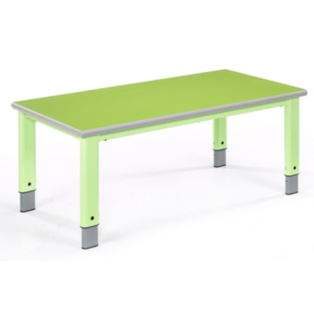 Metalliform Start Right Height Adjustable Rectangular Classroom Table
