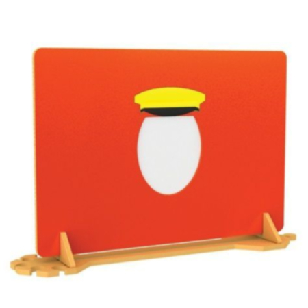 Nursery Room Divider Play Panel - Taxi Driver
