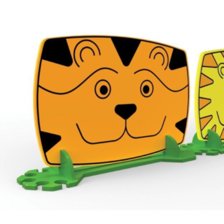 Children&#039;s Nursery Room Divider Play Panel - Tiger