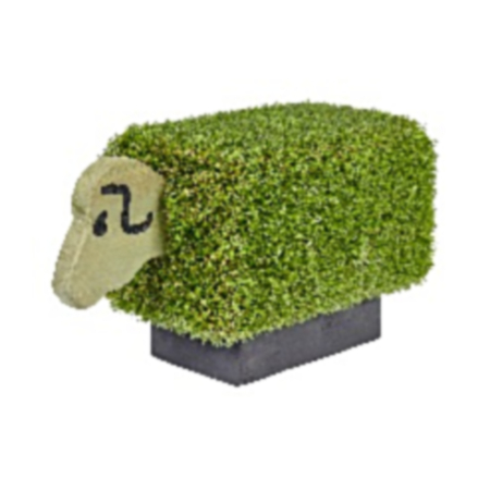 Outdoor Playground Sensory Play Grass Sheep Seat