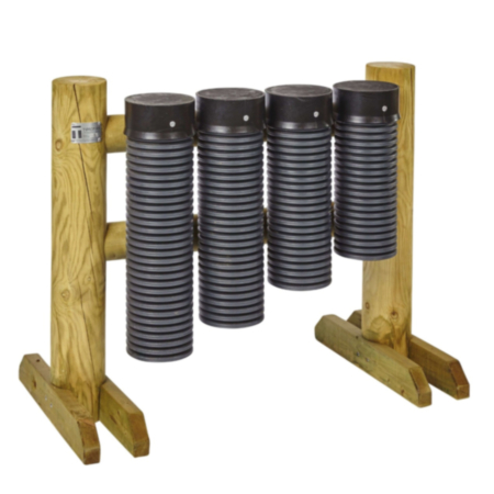 Timotay Outdoor Playground Musical Play 4 Tube Drum Panel