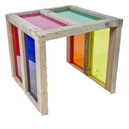 Timotay Outdoor Playground Sensory Light Tunnel Cube