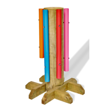 Timotay Outdoor Playground Musical Chimes Play Stand